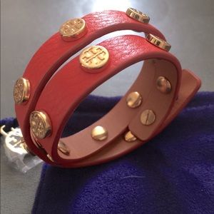 Tory Burch Leather Wrap Bracelet🚨